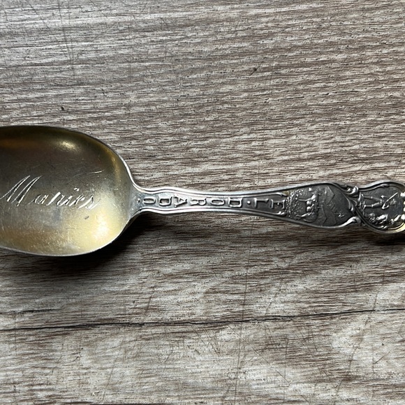 El Dorado/St. Marie’s Antique Sterling Silver Spoon - Picture 4 of 8